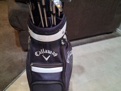Golf Club Set with Callaway Bag, Nike Slingshot OSS Irons & TaylorMade Driver