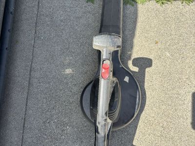 Toro electric blower/vacuum