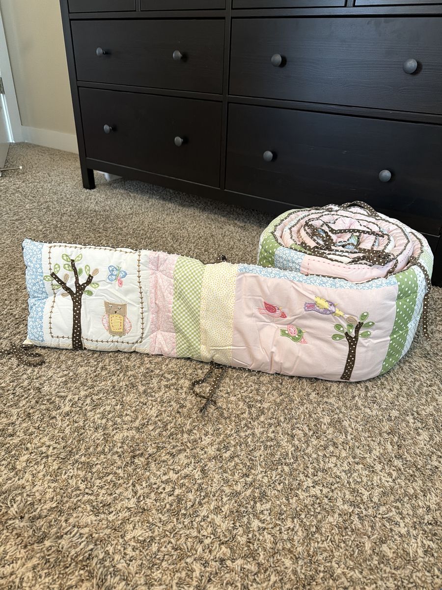 Cute Crib Bumper, use for fabric