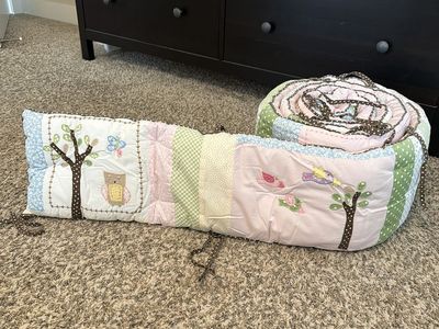 Cute Crib Bumper, use for fabric