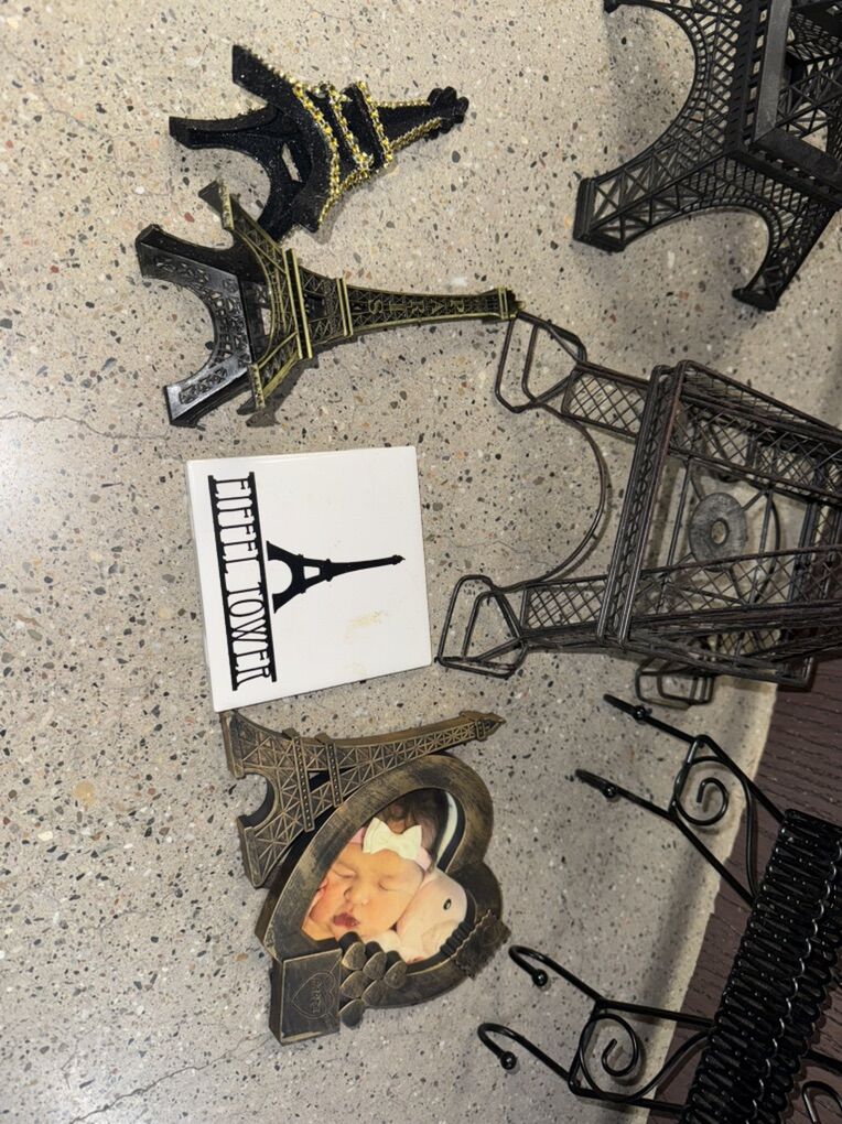 Paris Eiffel Tower Themed Decor