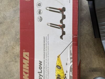 Yakima JayLow Foldable Rooftop Kayak Cradle (2 Ful