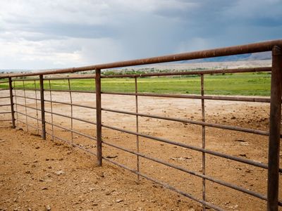 6-Rail Continuous Fence Panels 20ft (14-Gauge Steel) – Livestock, Cattle & Horse Fence