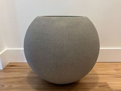 Crate & Barrel Sphere Indoor Outdoor Planter