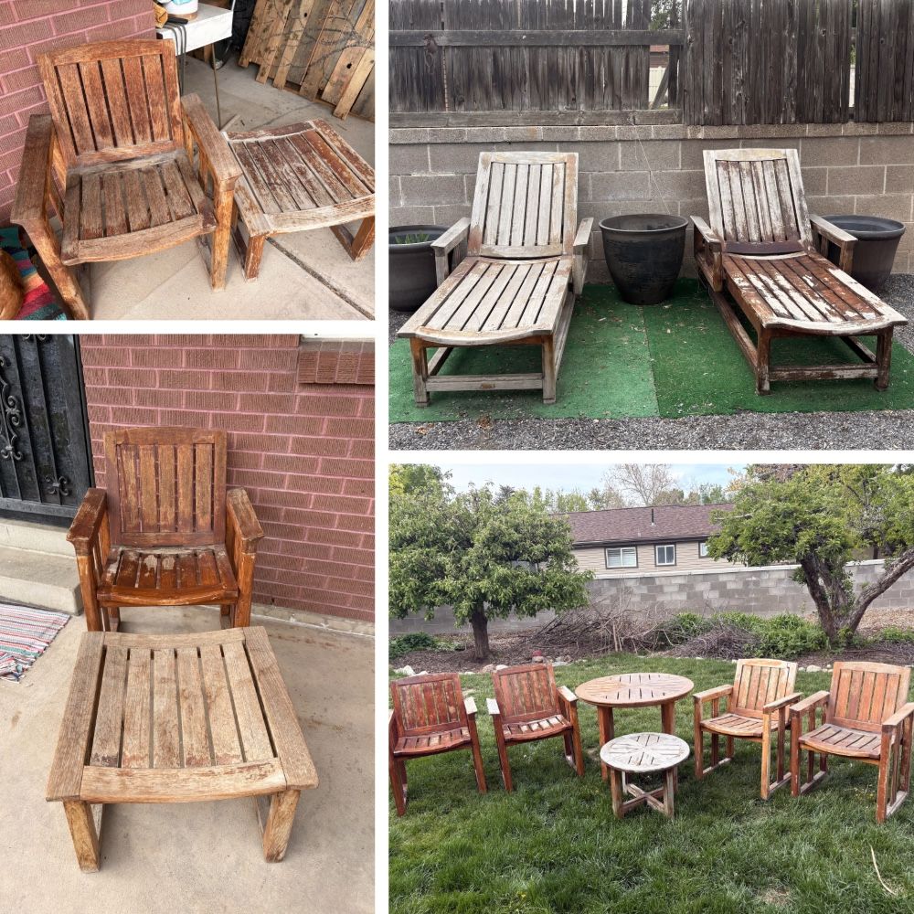 12 pc Vintage Teak Set