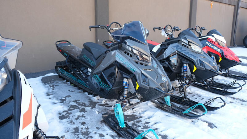 2024 Polaris® Patriot Boost Pro RMK Slash 165 Gloss Black