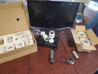 Samsung wired security camera system