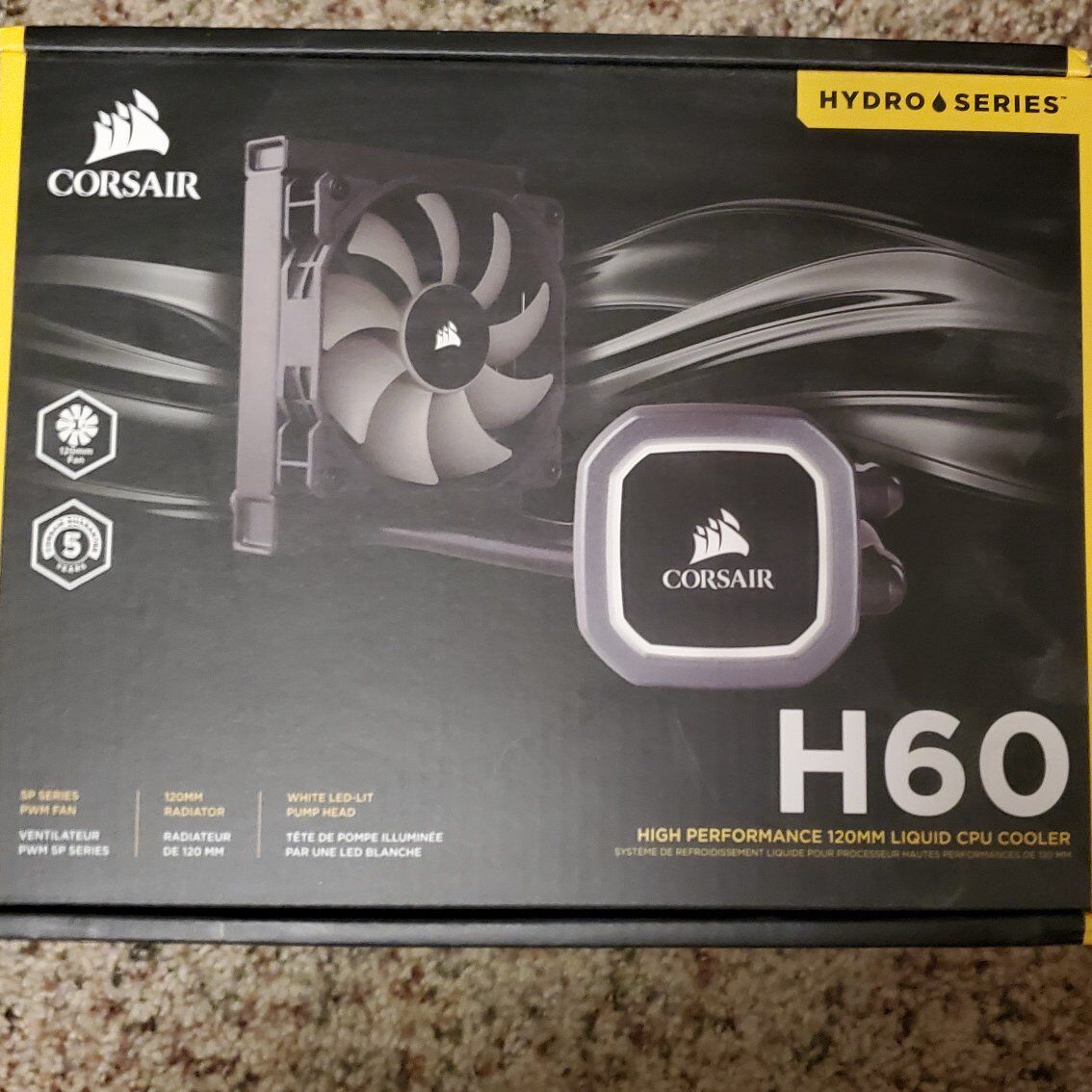 Corsair H60 Liquid CPU Cooler