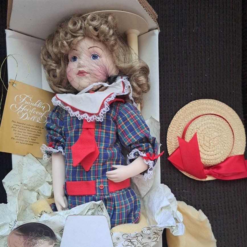 Brand new Franklin Heirloom Doll
