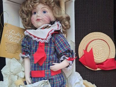 Brand new Franklin Heirloom Doll