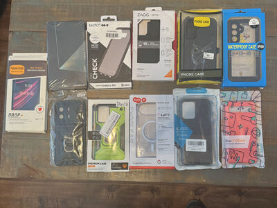 lots of phone cases