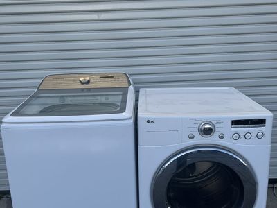 XL Capacity Washer & Electric Dryer, Free Delivery.