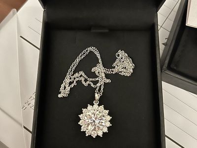 THEODORA MOISSANITE PENDANT 5.44 CARAT