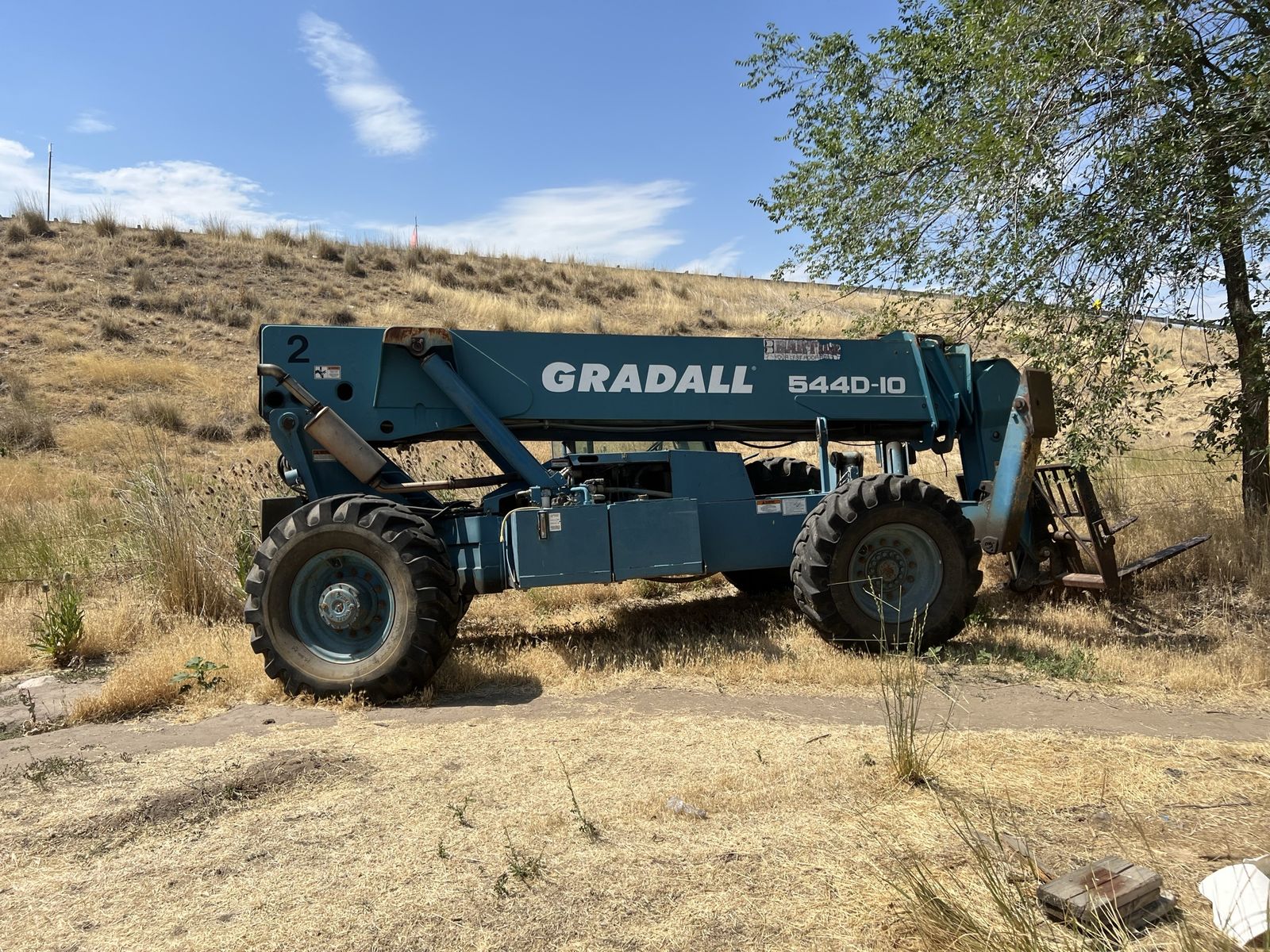 Gradall 544D-10 Telehandler / Rough Terrain Forklift - Industrial Equipment