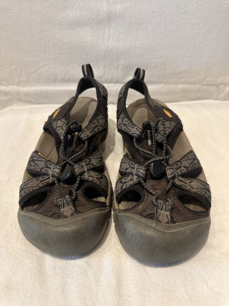 Keen women’s size 8 black/gray waterproof, hiking sandals