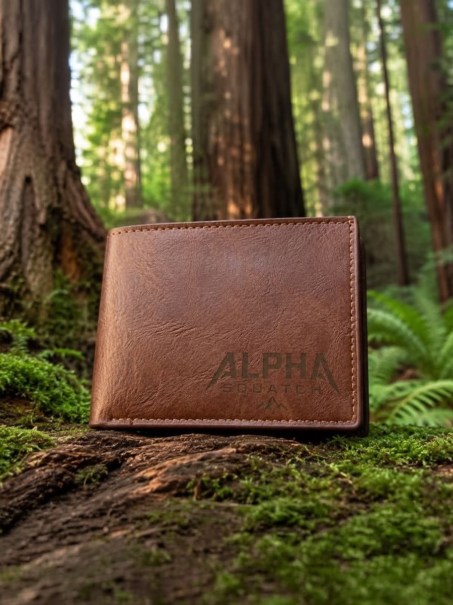 Alpha Squatch Rugged Bifold Wallet
