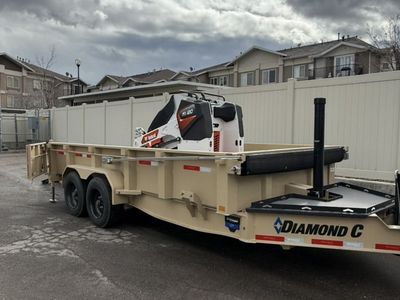 Mini Skid + Dump Trailer Combo - Backyard Landscaping - Half day for $245