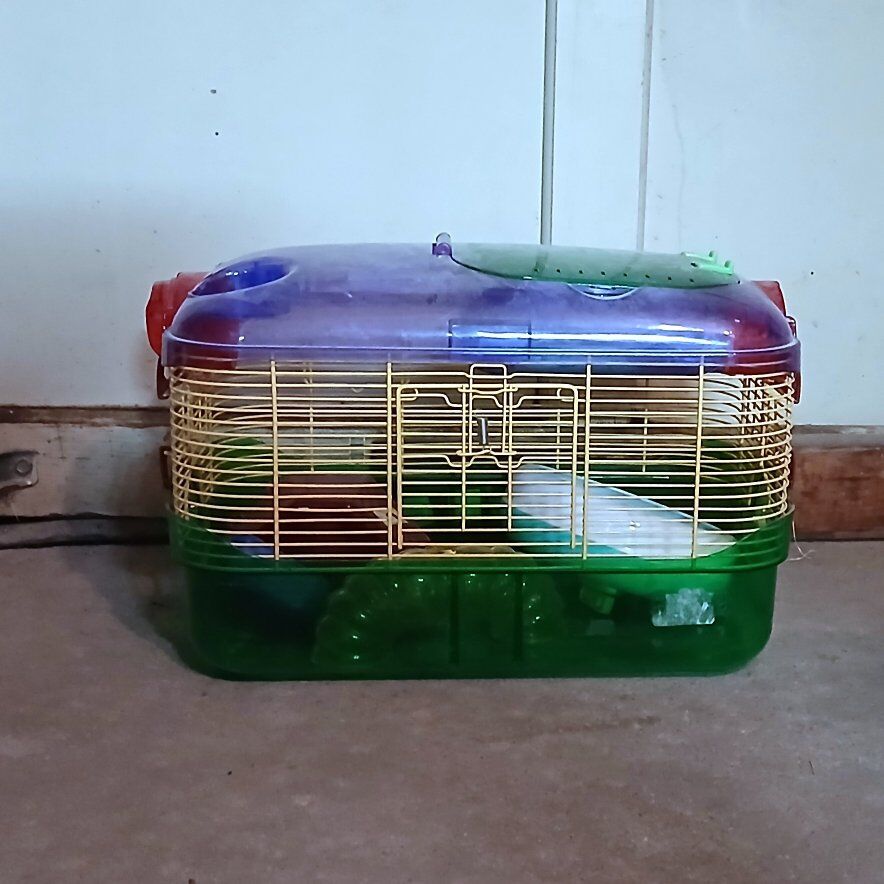 Small Hamster Rodent Cage, Mini Jail