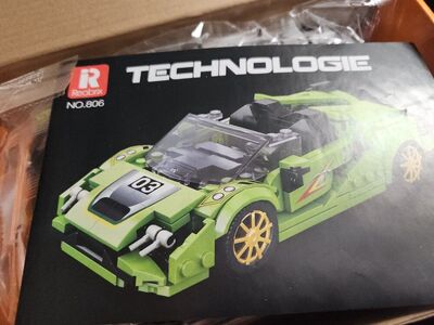 Lego car set