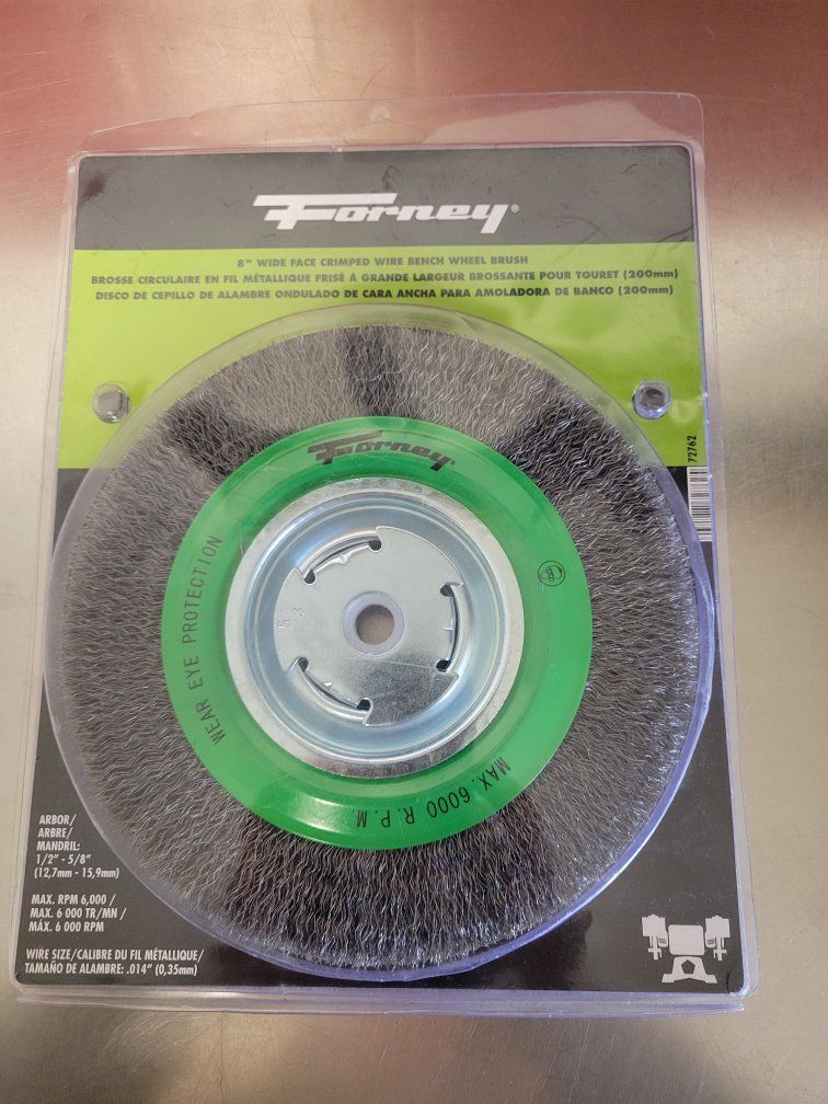 Wire Wheel Brush ~ 8"