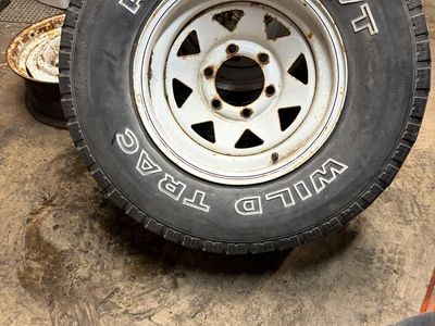 Wild Trac Radial RVT Tires and Wheels - Set of 2 31x10.50x15 wheels