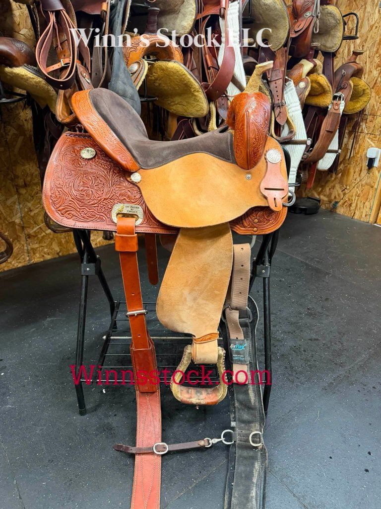 15" High Horse by Circle Y - Barrel saddle