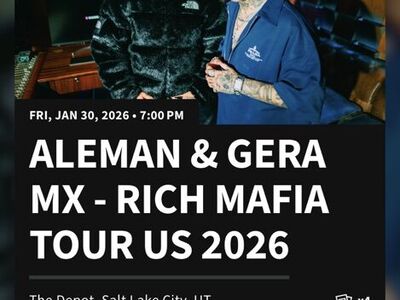 Aleman & Gera MX – Tonight – GA Floor