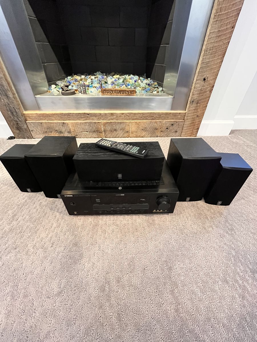 Yamaha 5 channel digital home theater system