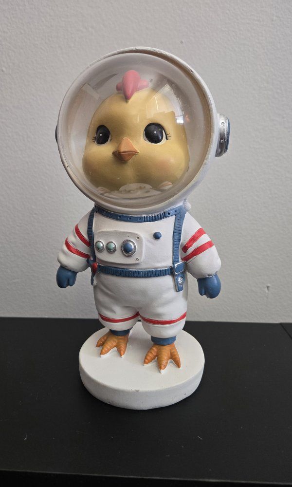 Collectible Astronaut Chick Figurine