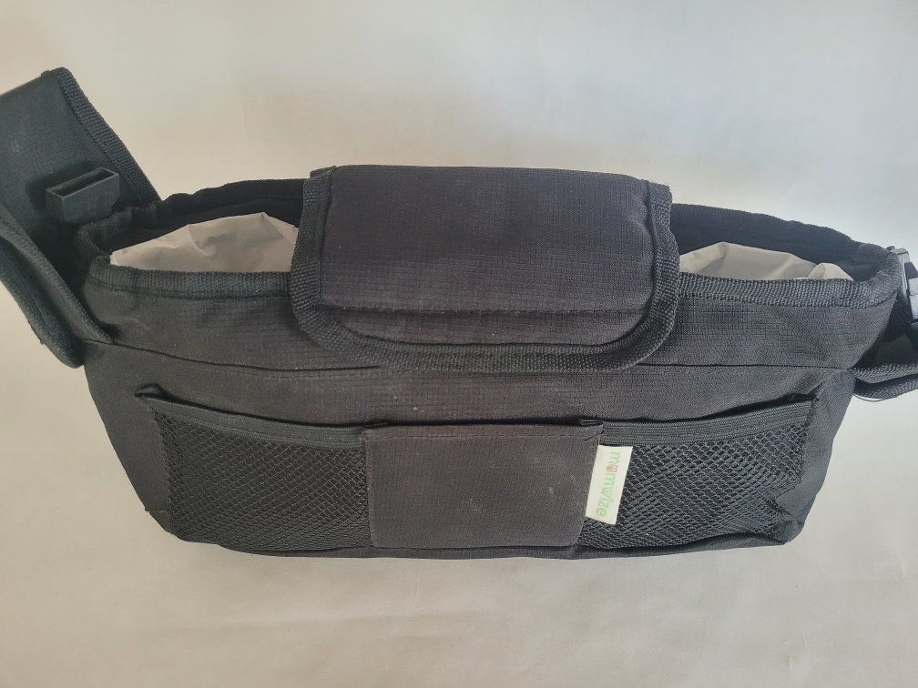Mommyz Stroller Organizer Bag Black Universal Fit