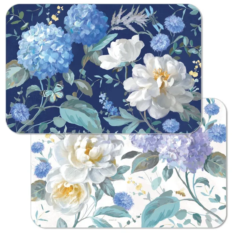 Placemats Floral Reversible 4