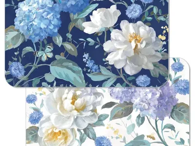 Placemats Floral Reversible 4