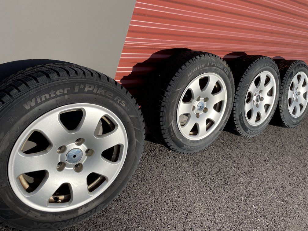Audi 15 inch wheels with snow tires