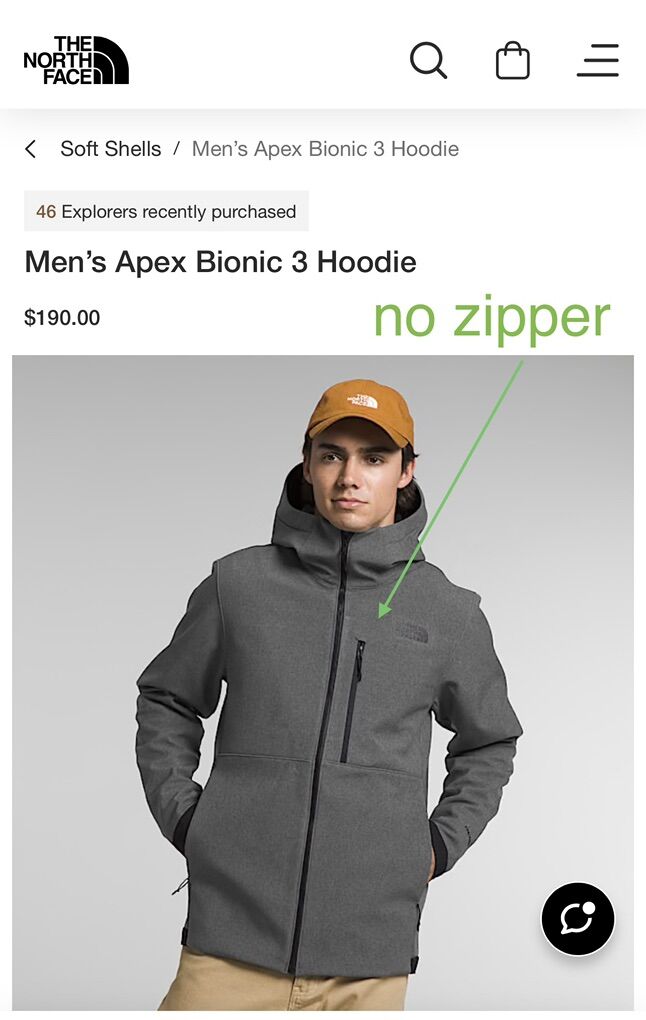 * Brand New Men’s XXL North Face Ski Jacket *