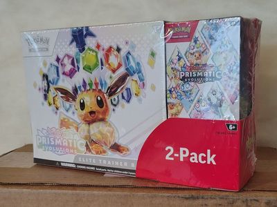 Pokémon Prismatic Evolution ETB/Bundle Sealed Pokemon Cards