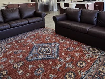 Leather Sofas (2 Matching) – Great Condition!