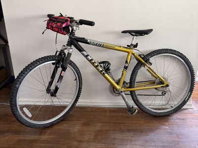 Gold Trek Bike
