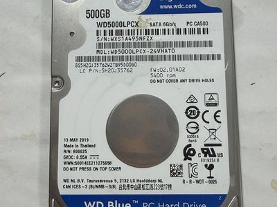 Hdd laptop 2.5" read