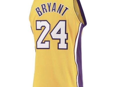 Kobe Bryant #24 | 3XL* & 4XL* | LA Lakers Hardwood Classics Jersey | Gold & Purple | MOJ074