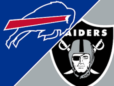 Raiders Vs Bills Lower Bowl Black Hole