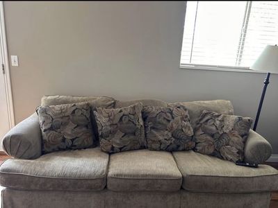 Sleeper couch & loveseat