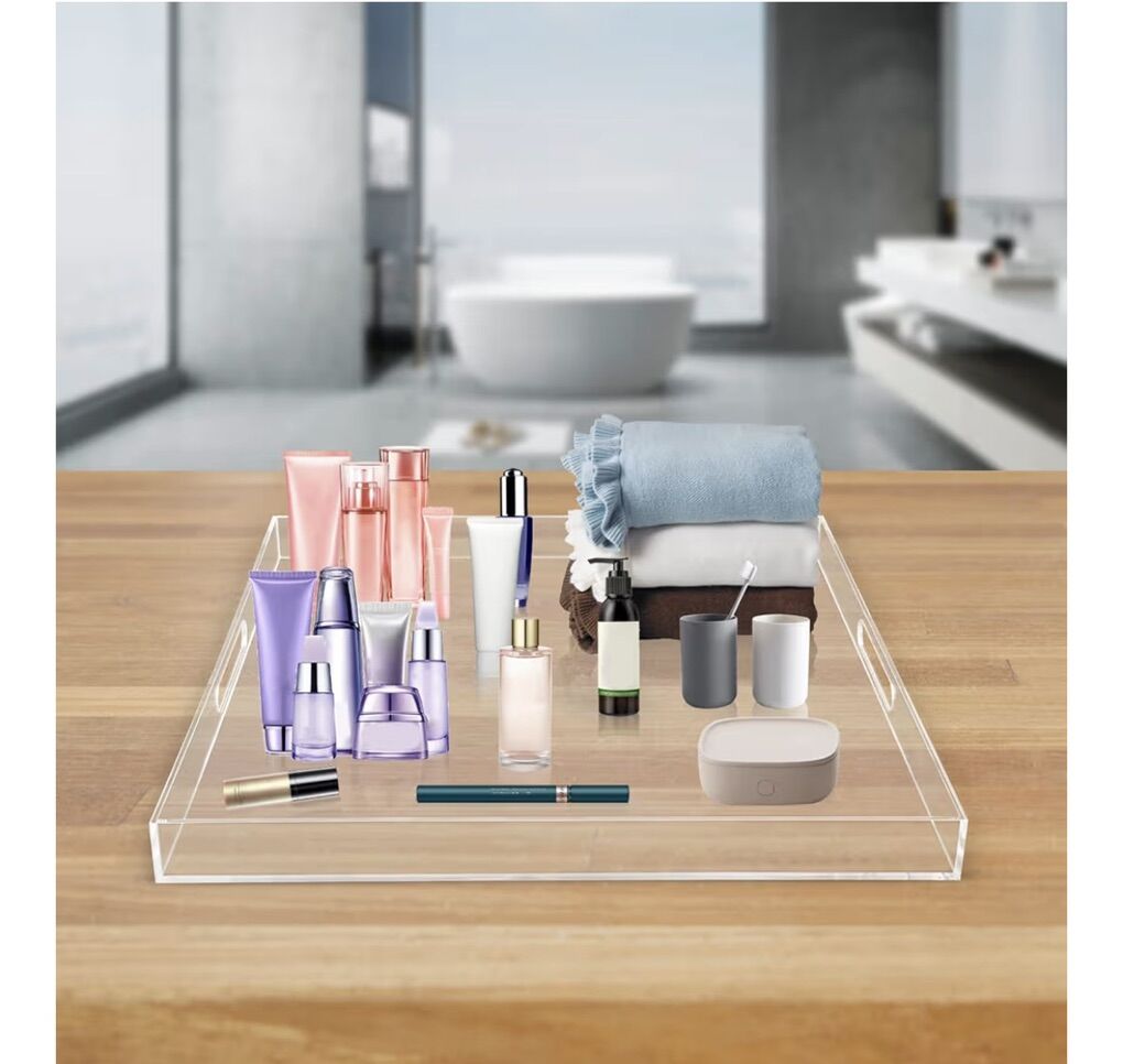 NEW! Clear Extra Large Acrylic Serving Tray