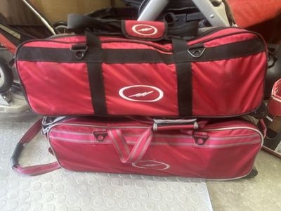 Several 3 Ball Bowling Bags
