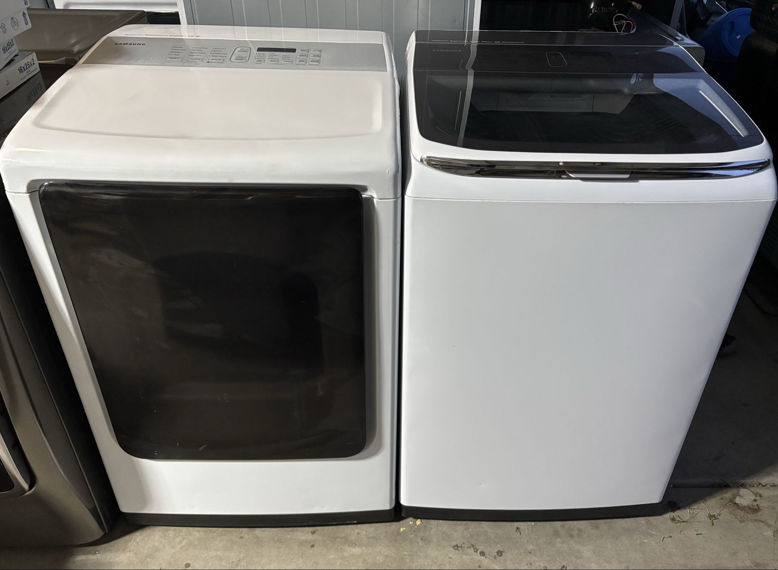 XL Samsung Washer & Matching Dryer Free Delivery