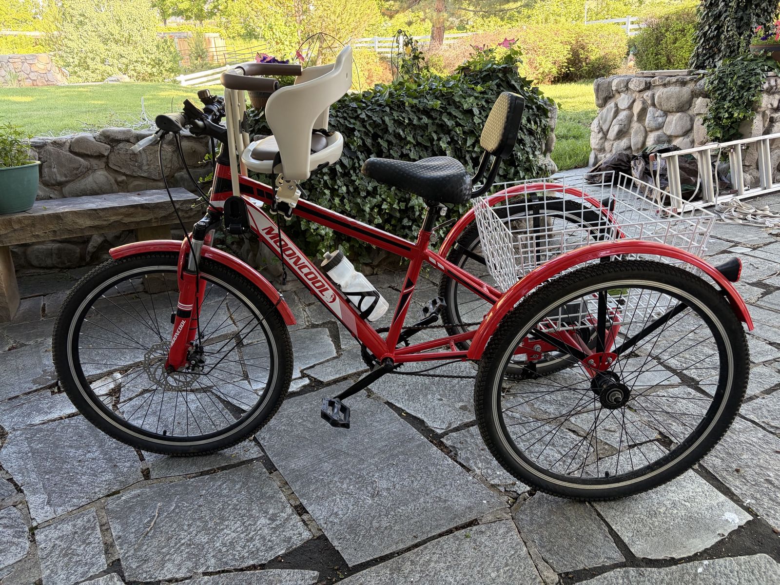 Tricycle Bike with Baby Seat