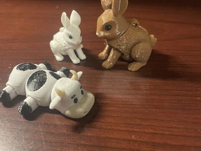 3D Printed Animal Tinkets