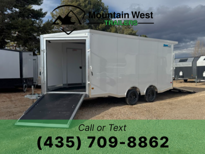 2026 CargoPro ALL SPORT PV 8.5X16+4 Aluminum Enclosed Snowmobile Trailer