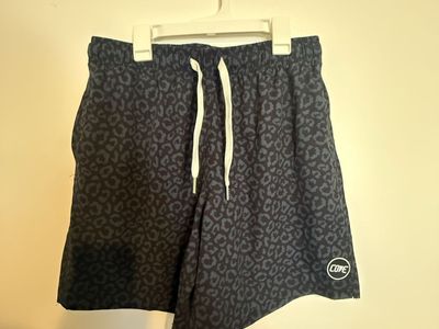 Men’s Black Swim Trunks - 32