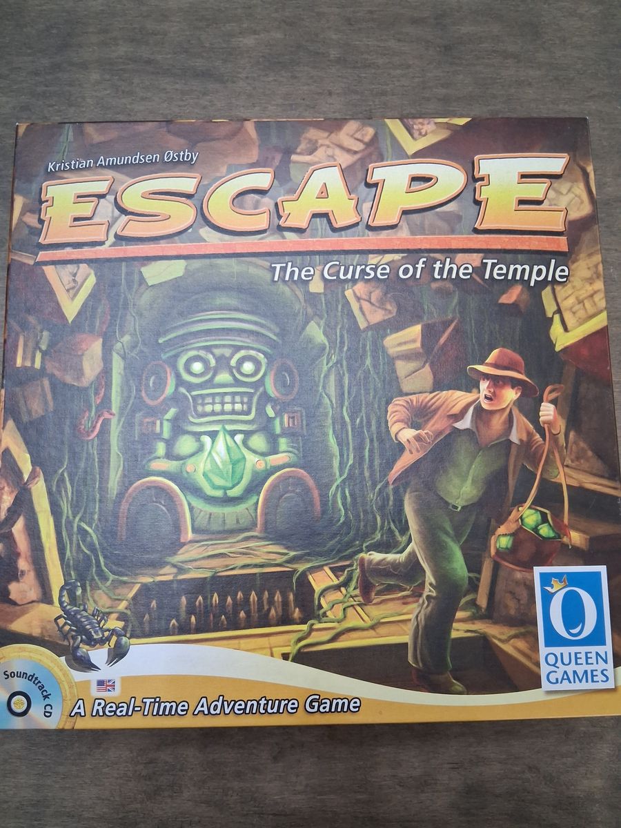 Escape: Curse Of The Temple Board Game