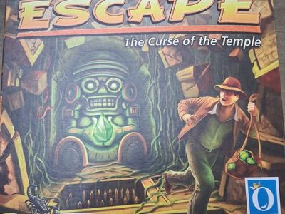 Escape: Curse Of The Temple Board Game
